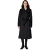 image:imageKARL LAGERFELD Womens Luxe Twill Classic Belted MaxiBlack