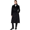 image:imageKARL LAGERFELD Womens Luxe Wool Classic Long Wrap Coat W FurBlack