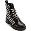 image:imageKARL LAGERFELD Womens Mela Platform Combat BootWhiteBlack