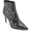 image:imageKARL LAGERFELD Womens Saina Heeled Dress Bootie With Pin EmbellishmentsBlack