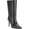 image:imageKARL LAGERFELD Womens Sharina Midcalf Heeled BootieBlack