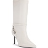 image:imageKARL LAGERFELD Womens Sharina Midcalf Heeled BootieSoft White