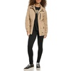 image:imageKARL LAGERFELD Womens Soft Windbreaker Rain Wear Durable 3 Pocket AnorakCamel