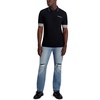 image:imageKARL LAGERFELD mens Jacquard Half Zip SweaterBlack
