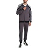 image:imageKARL LAGERFELD mens Plaid Track JacketGrey