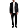 image:imageKarl Lagerfeld Mens Contrast Trims Exposed Zipper BlazerBlack