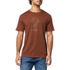 image:imageKarl Lagerfeld Mens Crewneck Short Sleeve Classic Karl Graphic Relaxed Fit TShirtCappucino