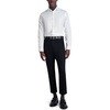 image:imageKarl Lagerfeld Mens Jacquard Hexagon Long Sleeve Dress ShirtWhite