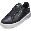 image:imageKarl Lagerfeld Mens Lightweight Phylon Sole Faux Leather SneakerBlack