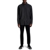 image:imageKarl Lagerfeld Mens Long Sleeve Windowpane ShirtCharcoal