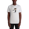 image:imageKarl Lagerfeld Mens Short Sleeve Crewneck Graphic Design TShirtWhite