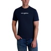 image:imageKarl Lagerfeld Mens Solid Short Sleeve Crewneck Karl Logo TShirtNavy