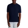 image:imageKarl Lagerfeld Mens Textured Striped Short Sleeve ShirtNavy Blazer