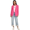 image:imageKarl Lagerfeld Paris Womens Elevated Tweed Blazer JacketPink