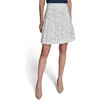image:imageKarl Lagerfeld Womens Above the Knee Lace Preppy Hem SkirtSoft White