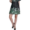 image:imageKarl Lagerfeld Womens Above the Knee Placed Floral SkirtBlack Combo