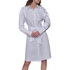image:imageKarl Lagerfeld Womens Accent Button Up Long Sleeve Shirt Dress DressWhite
