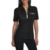 image:imageKarl Lagerfeld Womens Athleisure Comfortable Logo Tape Collared Polo TopBlack
