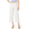 image:imageKarl Lagerfeld Womens Bow Jacquard Wide Leg PantsWhite Denim