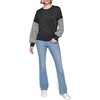 image:imageKarl Lagerfeld Womens Casual Comfortable Knit TopBlack