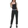 image:imageKarl Lagerfeld Womens Contrast Ribbed JoggerBlack
