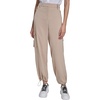 image:imageKarl Lagerfeld Womens Elevated Cargo Pant with Bungee DetailFrench Beige