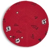 image:imageKarl Lagerfeld Womens Embroidered Karl Hearts BeretCrimson