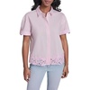 image:imageKarl Lagerfeld Womens Feminine Blouse with Floral HemBallet Slipper