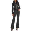 image:imageKarl Lagerfeld Womens Flared Nylon Compression PantBlack