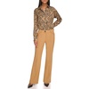 image:imageKarl Lagerfeld Womens Flared Nylon Compression PantCaramel