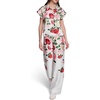 image:imageKarl Lagerfeld Womens Floral Summer Fashion Printed BlouseCornelia RoseSoft White Multi