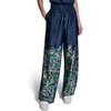 image:imageKarl Lagerfeld Womens Flowy Placed Floral Soft PantNaval Academy Multi
