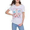 image:imageKarl Lagerfeld Womens Graphic Square Logo TShirtGraphic Print White