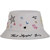image:imageKarl Lagerfeld Womens Hearts and Stars Bucket HatWhite