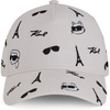 image:imageKarl Lagerfeld Womens Icons Baseball CapWhite