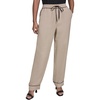 image:imageKarl Lagerfeld Womens Linen Tie Waist Comfortable Everyday PantFrench Beige