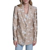 image:imageKarl Lagerfeld Womens Long Sleeve Collar Front Button Classic BlazerFrench BeigeSoft White