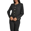 image:imageKarl Lagerfeld Womens Long Sleeve Cropped Compression JacketBlack