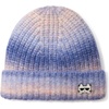 image:imageKarl Lagerfeld Womens Multicolor Beanie with Choupette PinPowder Blue