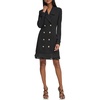 image:imageKarl Lagerfeld Womens Novelty Button Collared Blazer Mini DressBlack