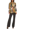 image:imageKarl Lagerfeld Womens Oversized Printed BlouseMosaic Black Multi