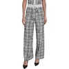 image:imageKarl Lagerfeld Womens Pull on Elastic Waist Band All Over Print Soft PantBlackBisque