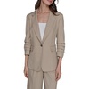 image:imageKarl Lagerfeld Womens Pull on Studded Jacket BlazerIced Coffee