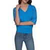 image:imageKarl Lagerfeld Womens Pull on V Neck Comfortable SweaterFrench Blue