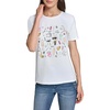 image:imageKarl Lagerfeld Womens Short Sleeve Crew Neck Sewing Logo TShirtWhite