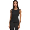 image:imageKarl Lagerfeld Womens Sleeveless Round Neck Knit BlouseBlack