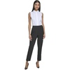 image:imageKarl Lagerfeld Womens Slim Fit Elastic Back Suit PantDeep Black
