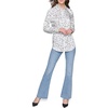 image:imageKarl Lagerfeld Womens Soft Everyday BlouseWhiteBlk Multi