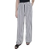image:imageKarl Lagerfeld Womens Soft Everyday Striped Casual PantSoft WhiteBlack