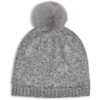 image:imageKarl Lagerfeld Womens Star Power Faux Fur BeanieHeather Granite